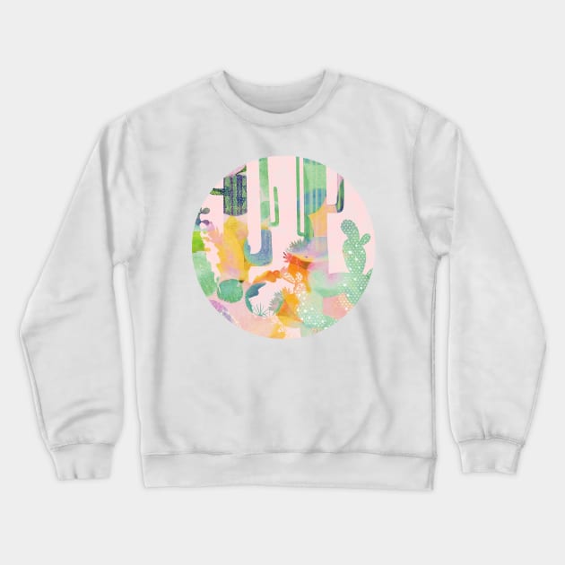 Cacti or Coral Crewneck Sweatshirt by KatherineBlowerDesigns